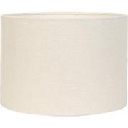 Cilinder Lampenkap Livigno - Eiwit - Ø30x21cm