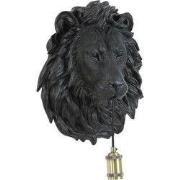 Light & Living - Wandlamp LION - 33.5x19x40.5cm - Zwart