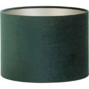 Cilinder Lampenkap Velours - Dutch Green - Ø30x21cm