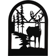 Muurhanger met kerstfiguren 24led classic op batterij met timer ip20 3...