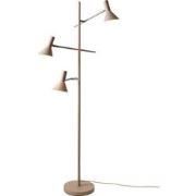Vloerlamp Izmir - Bruin - 59x42x171cm