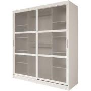 Meubella - Kledingkast Fessaro - Wit - 180 cm