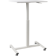 ACADEMIA - Verstelbare laptoptafel - Wit - 65 x 48 cm - Vezelplaat