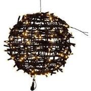 LED-bal koppelbaar 200l 38 cm classic warm