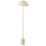 Cheryl vloerlamp marmer zand - Ø40 cm