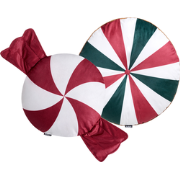 TWIRL TREATS - Sierkussen set van 2 - Meerkleurig - Fluweel