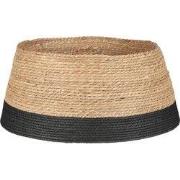 Christmas Tree skirt - H26 x Ø58 cm - Seagrass - Black