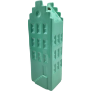 Flower Vase - House Vase - Ceramic - Sea Green -5x4,5x14,5 cm