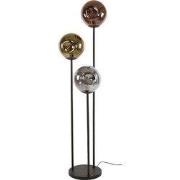 Vloerlamp 3-Lichts - Multi Kleur Glas - 32x32x164cm