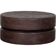 LABEL51 Salontafel Milly - Espresso - Mangohout - 70 cm - Rond