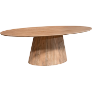 Starfurn Eettafel Solana | 210 cm | Naturel | Ovaal