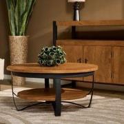 Starfurn - Salontafel Paras - Bruin - 90x90x40 cm