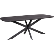 Starfurn - Eettafel Elegance - Zwart - 110x240x76 cm