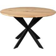 Starfurn - Eettafel Ferris - Bruin - 150x150x76 cm