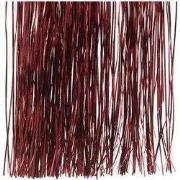 3 stuks - Lametta Glans Bordeauxrood