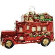 Auto glas l4.50b10.50h7cm rood