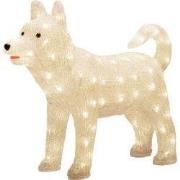 LED Kerstfiguur husky