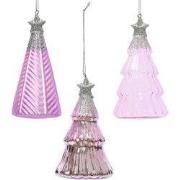 Boom glas d6.7h12.6 cm fris lila a3