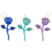 4.8 inch Rose Orna X 3. II 5x5x10 cm kerstornament