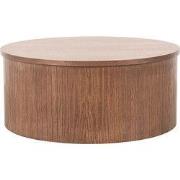 LABEL51 Salontafel Oliva - Walnoot - Eiken - 70 cm