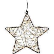 Ster metaal 200led 26 cm classic warm