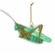 Orn.glas krekel l10cm