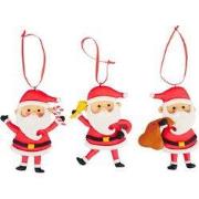 Claydough kerstman 3A 9-10 cm ornament