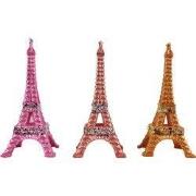 6 inch Eiffel Tower Ornament X 3. 5x5x10 cm kerstornament