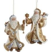Hemelse fantasie kerstman 2A 13,5 cm ornament