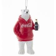 Resin Coca-Cola beer in hoodie 9 cm ornament