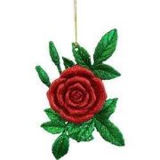 Plastic rozet 14 cm ornament VII