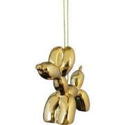 Resin glanzende ballon hond 7,5 cm ornament I