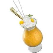 Glas/plastic cocktail 12 cm ornament