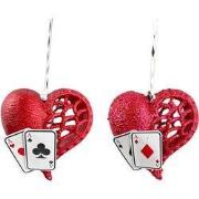 Plastic hart 2A 9,5 cm ornament