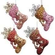 Plastic sok 4A 11 cm ornament