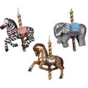 Figuren glas l9.7b4.6h12 cm multi a3 kerst