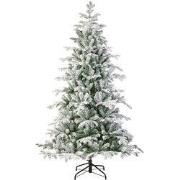 Kunstkerstboom Snowy Balsamea Fir groen wit H: 180 cm