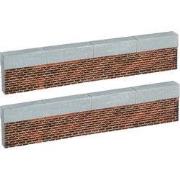 Wall small 2 stuks l19,5xb1,5xh4 cm