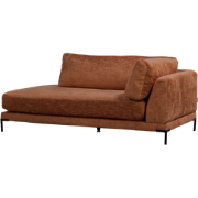 vtwonen Couple Lounge Bank Element Rechts - Polyester - Rust