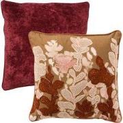 Hoii KUSSENSET | 2-delig | 45x45 cm en 50x50 cm | bruin, rood | Hoii -...