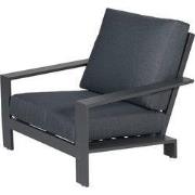 Lincoln lounge fauteuil - carbon black - reflex black