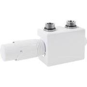 Kranenset Multiblock Wit Universeel incl. thermostaatkop LuxeBad