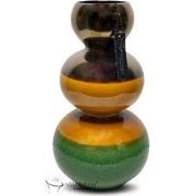 Villa Pottery  Andes vaas Goud Geel Groen - cm