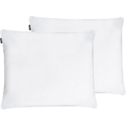 VIHREN - Kussen set van 2 - Wit - 50 x 60 cm - katoen