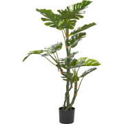MONSTERA PLANT - Kunstplant - Groen - 135 cm - Synthetisch materiaal