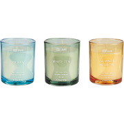 SHEER JOY - Geurkaars set - Oceaan/Witte Thee/Zomerweide - Soja wax