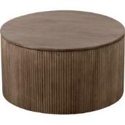 Lewis & Loft Salontafel Lonne - FSC®- Met opbergruimte - ?70cm - Bruin