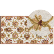 EZINE  - Vloerkleed - Lichtbeige - 80 x 150 cm - Wol