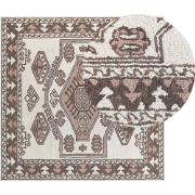 TOMARZA  - Vloerkleed - Multicolor - 200 x 200 cm - Wol