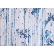 BURDUR - Laagpolig vloerkleed - Lichtblauw - 160 x 230 cm - Polyester